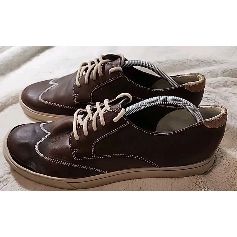 Cole Haan‎ Wingtip Shoes Sneakers Winslow C10641 Lace Up Brown Casual Mens 11.5